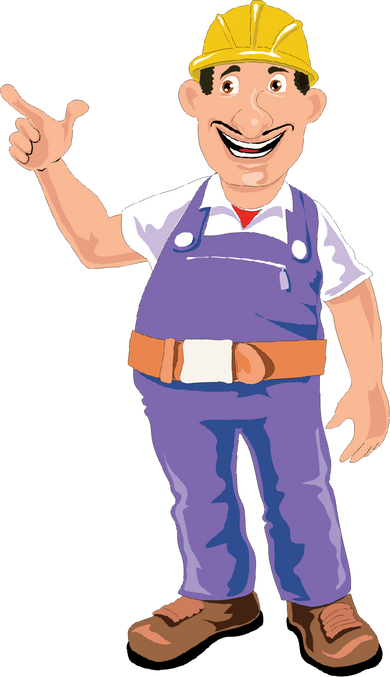 Male Engineer Illustration